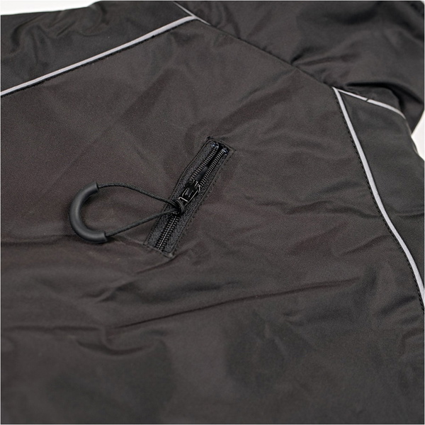 2025 Dryrobe Dog Coat V3 DRV3 - Black / Red